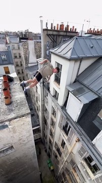 Saut sur les toits de Paris 🇫🇷