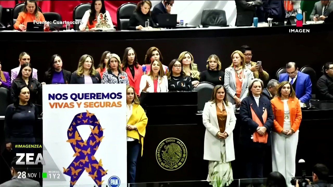 Diputadas conmemoran el Día Internacional de la Eliminación de la Violencia contra las Mujeres