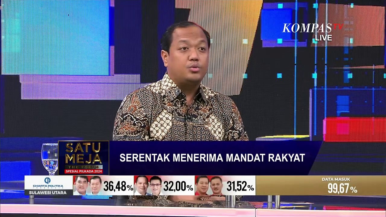 Pesan Deddy Sitorus hingga Maruarar Sirait Soal Quick Count dan Catatan Pilkada 2024 | SATU MEJA