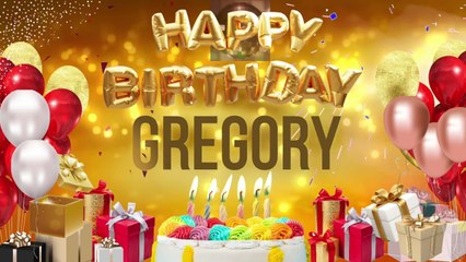 GREGORY - Happy Birthday Gregory