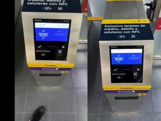 Pagos "sin contacto" y con NFC en el subte