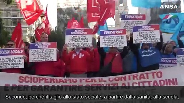 Manovra, flash mob di Fp-Cgil e Uil-Fpl verso lo sciopero del 29 novembre