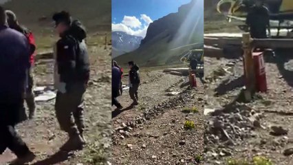 Un andinista italiano fue rescatado del cerro Aconcagua tras descompensarse