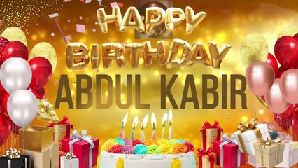 ABDUL KABiR - Happy Birthday Abdul Kabir #عبد الكبير