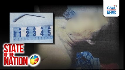 68-anyos na negosyante, patay sa pananaksak gamit ang malaking karayom; suspek, 'di raw pinabale | SONA