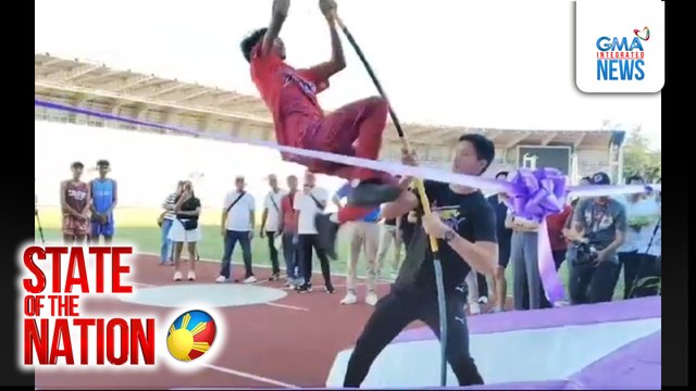 Filipino Olympian EJ Obiena, pinasinayaan ang kauna-unahan niyang Pole Vault Facility | SONA