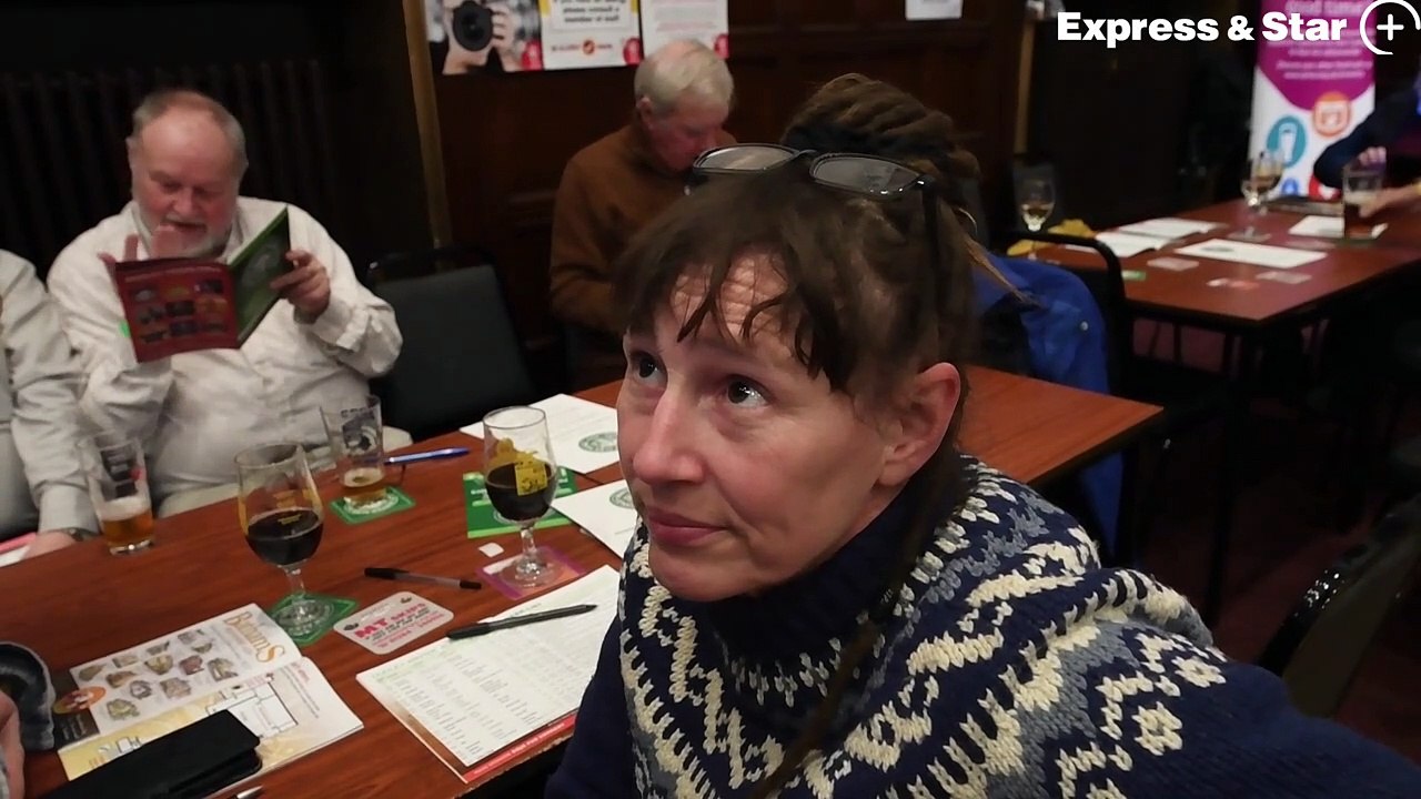 We talk to people at the Dudley Winter Ale Fayre, about the demise of Banks's Mild.