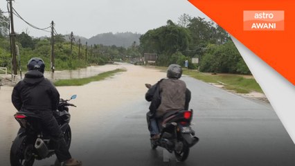 Jalan putus di Padang Terap, penduduk terperangkap