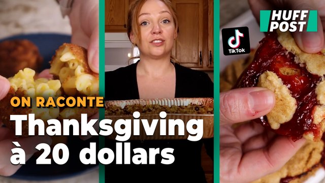 Avec son repas de Thanksgiving à 20 dollars, cette Tiktokeuse est devenue une héroïne