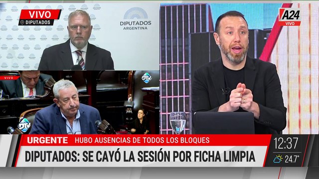 Se cae la sesión por Ficha Limpia en el Congreso: Acusaciones cruzadas y tensiones políticas