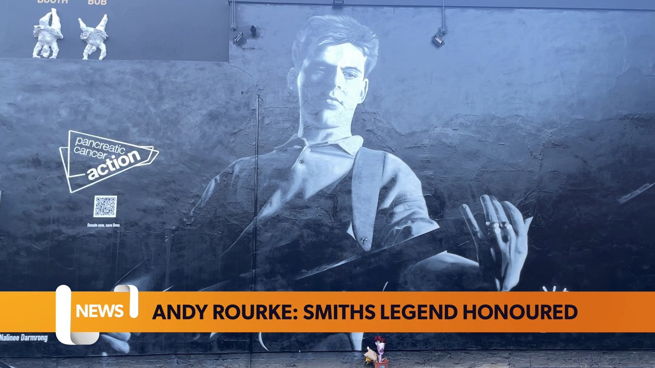Smiths legend honoured with mural