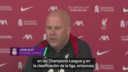 Slot: "El mejor equipo de Europa sigue siendo el Real Madrid"