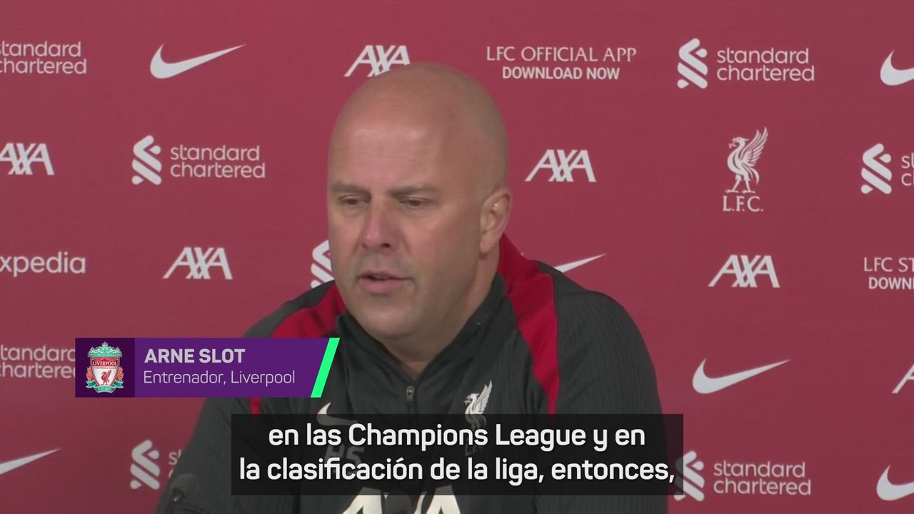 Slot: "El mejor equipo de Europa sigue siendo el Real Madrid"