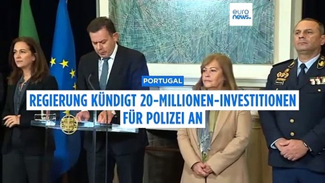 600 neue Fahrzeuge für Portugals Polizei: Regierung kündigt 20-Millionen-Investitionen an