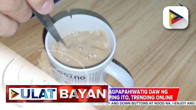 Bula sa gitna ng kape, nagpapahiwatig ng paparating na bagyo? Trending na usapin, pinabulaanan ng PAGASA