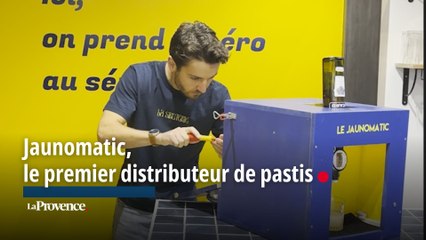 Jaunomatic, le premier distributeur de pastis
