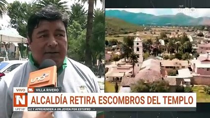 ¡La virgen evitó una tragedia! Misa se suspendió y se desplomó el techo de la Iglesia de San Isidro