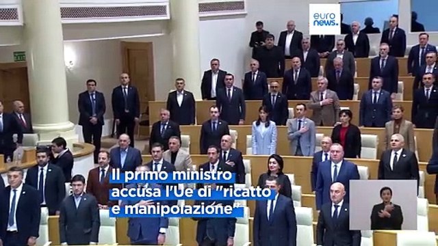 Georgia, il primo ministro sospende i colloqui di adesione all'Ue fino alla fine del 2028