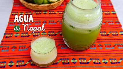 Agua Fresca de Nopal y Piña para bajar de peso y mas / Jugo quema grasa