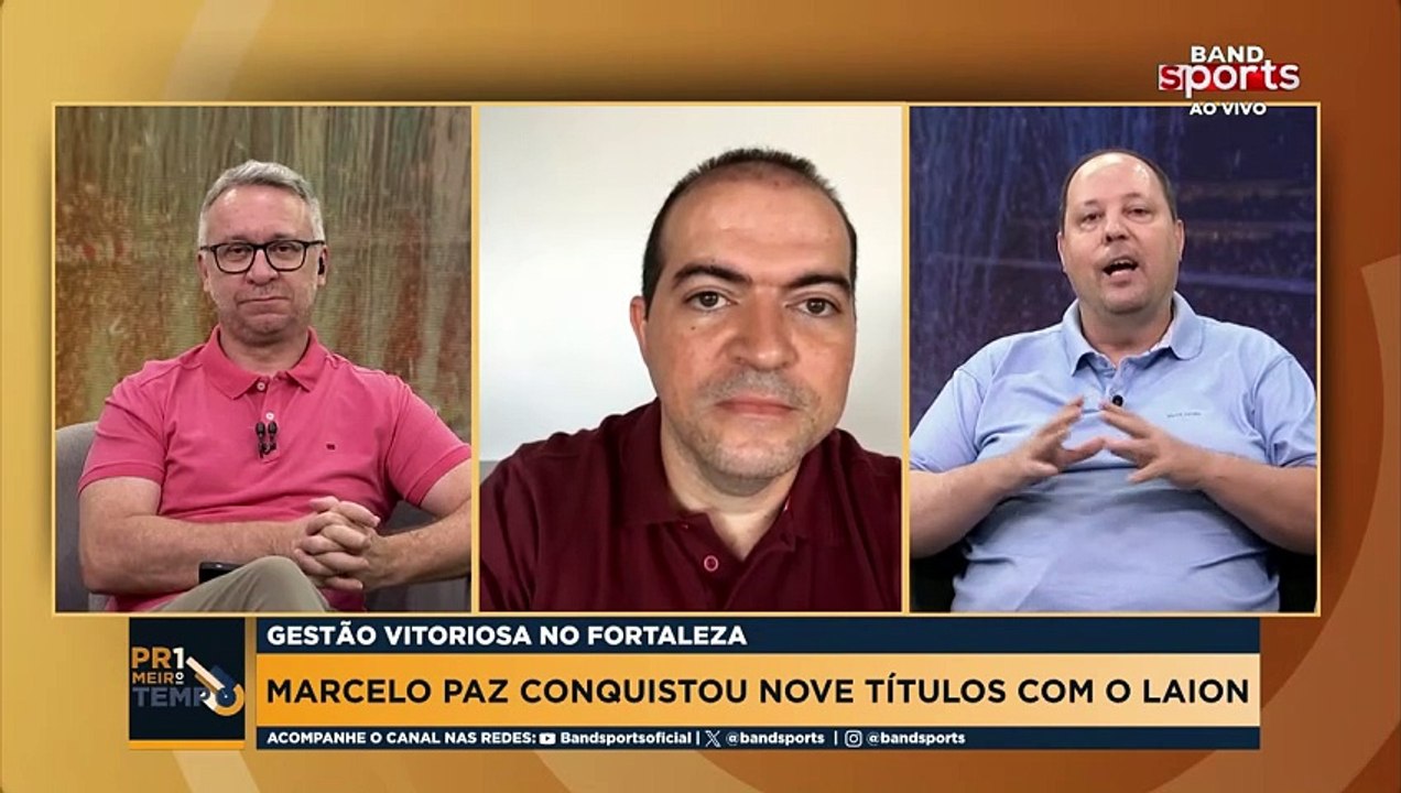 MARCELO PAZ NEGA "ACOMODAÇÃO" DE VOJVODA NO FORTALEZA: "ELE É MUITO CORAJOSO"