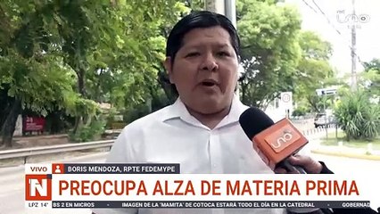 Preocupa alza de materia prima a Fedemype