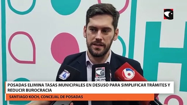 Posadas elimina tasas municipales en desuso para simplificar trámites y reducir burocracia