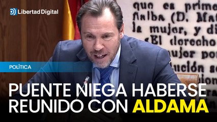 Puente niega haberse reunido con Aldama