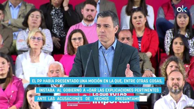 Sánchez y sus socios se niegan a que el Gobierno dé explicaciones sobre Aldama en el Congreso