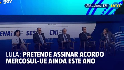 Lula diz que franceses não apitam e que pretende assinar acordo Mercosul-UE este ano
