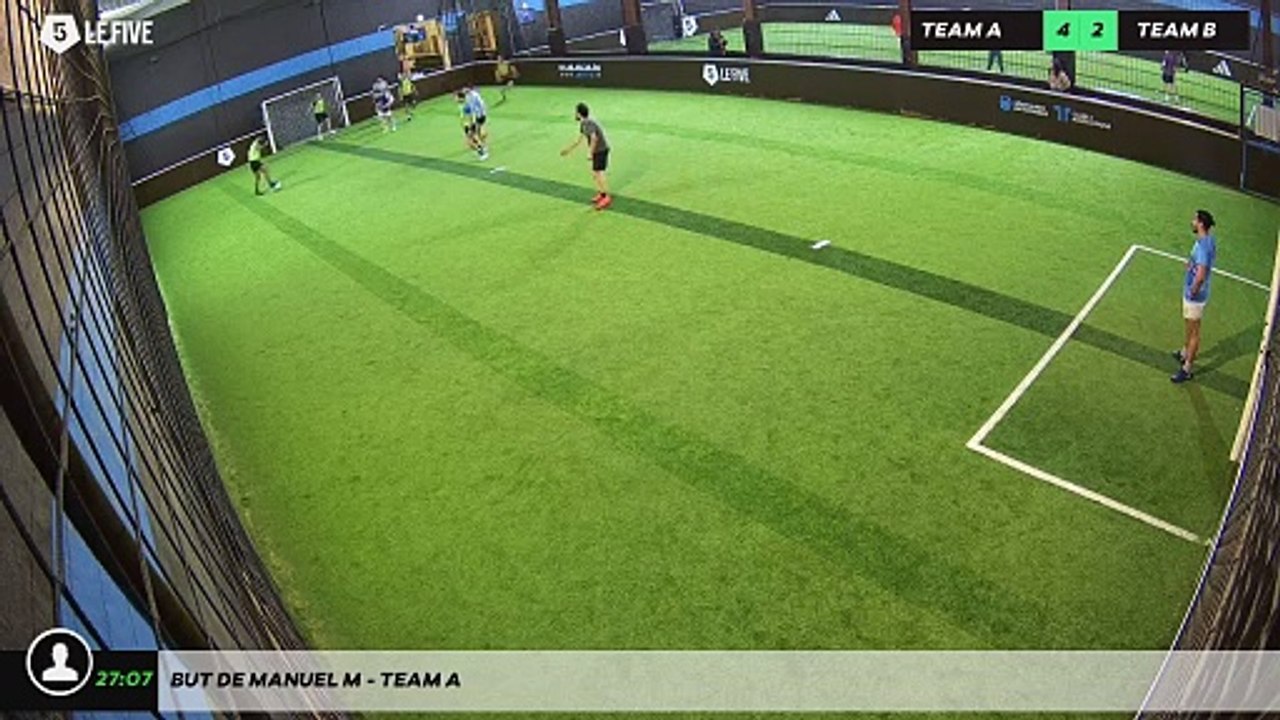 But de Manuel M - Team A