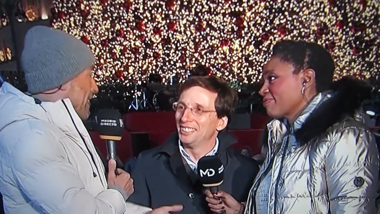 José Luis Martínez Almeida Alcalde de Madrid Encendido Luces Navidad 2024 pide Orejona una Champions para el Atleti 15 ya el Real Madrid