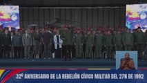 Nicolás Maduro y su discurso en el 32º aniversario cívico militar