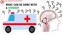 What can be done with a stroke? #tingling #stroke #cerebralstroke