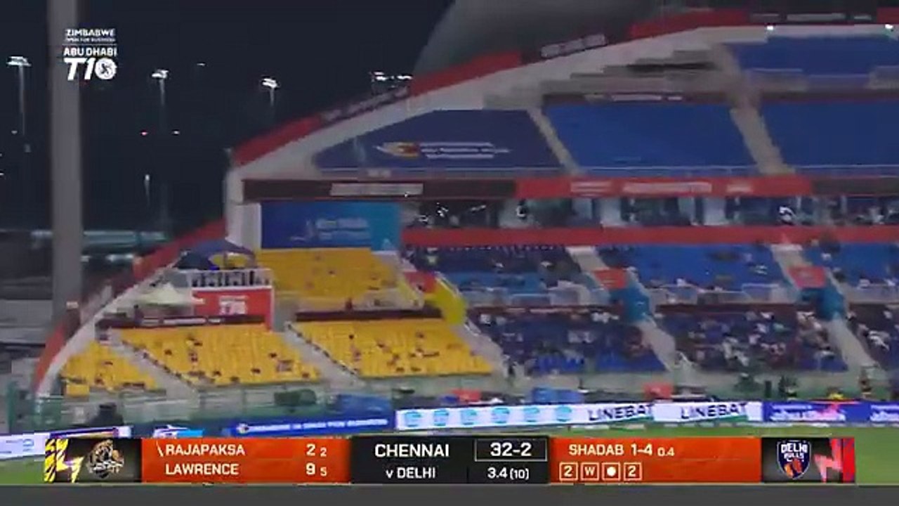 2024 Abu Dhabi T10 I Match 26 Highlights: Delhi Bulls vs Chennai Brave Jaguars | Season 8