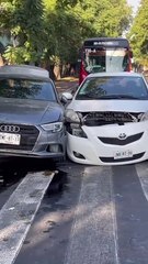 Esto sucedió en la avenida Agustín Yáñez y Chapultepec Sur