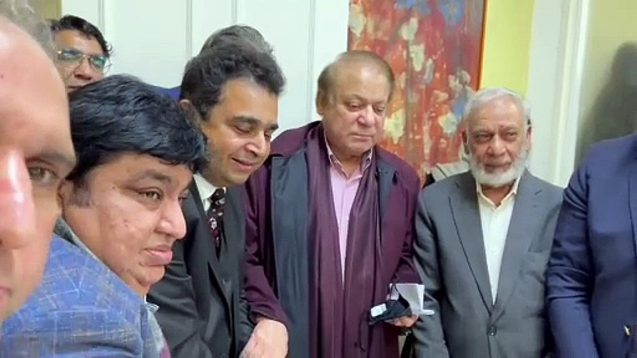 Senator Kamran Michael Celebrating Christmas along with Former Prime Minister Nawaz Sharif