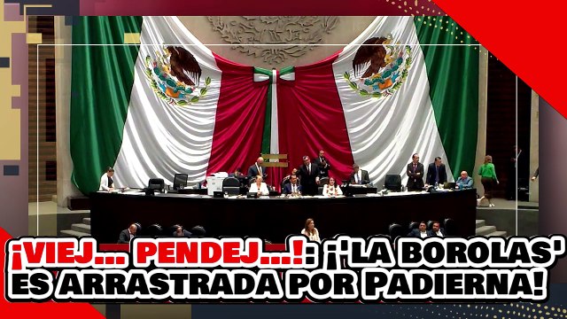 ¡Viej… pendej…!: ¡ la esposa del borolas recibe brutal arrastrada de Padierna por defender a FECAL!