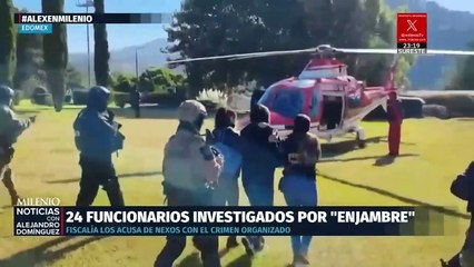 Operativo Enjambre investiga a 24 funcionarios por vínculos criminales