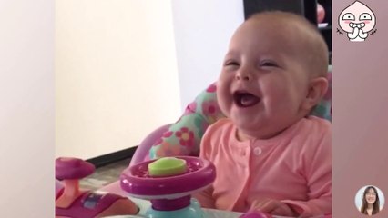 Cute And Funny Baby Laughing Hysterically Compilation __ 5-Minute Fails