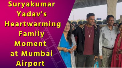 Suryakumar Yadav Spotted with Family at Mumbai Airport, Pictures Go Viral