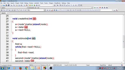 Learn Programming Technique C to Master Skills - Linked List ( Add Node Program ) Continue...