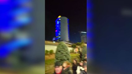 Al menos 10 agentes heridos y más de un centenar de detenidos tras las protestas en Georgia