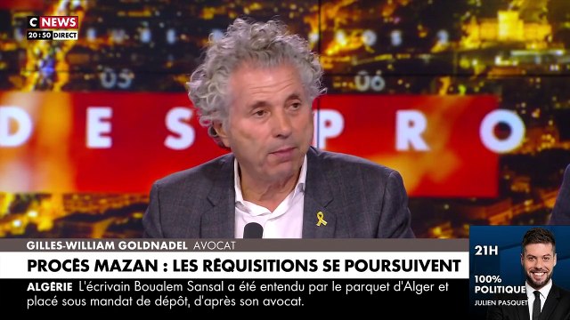 Gilles-William Goldnadel dénonçait notamment l’omerta médiatique dans l’affaire Jean-Philippe Desbordes.