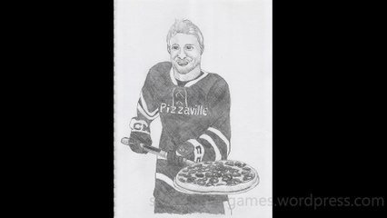 Morgan Rielly (Pizzaville) Pencil Sketch Video (11-28-2024)