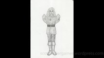 Soldier Pencil Sketch Video #518 (11-28-2024)