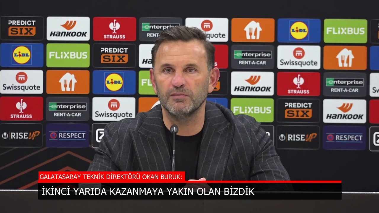 Okan Buruk: Deplasmanda aldığımız puanlar önemli