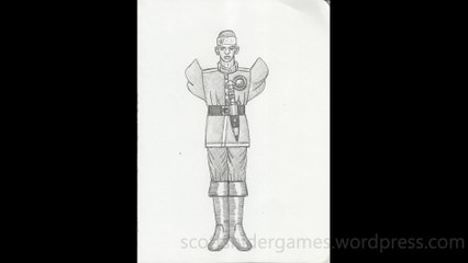 Soldier Pencil Sketch Video #522 (11-28-2024)