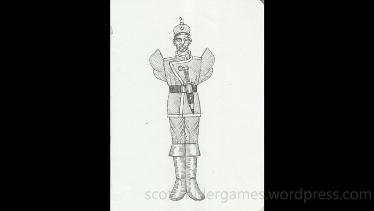 Soldier Pencil Sketch Video #523 (11-28-2024)