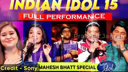 24 Nov Mahesh Bhatt Special Full Performance Indian Idol 15 _ Full Episode 24 Nov Indian Idol S15 _