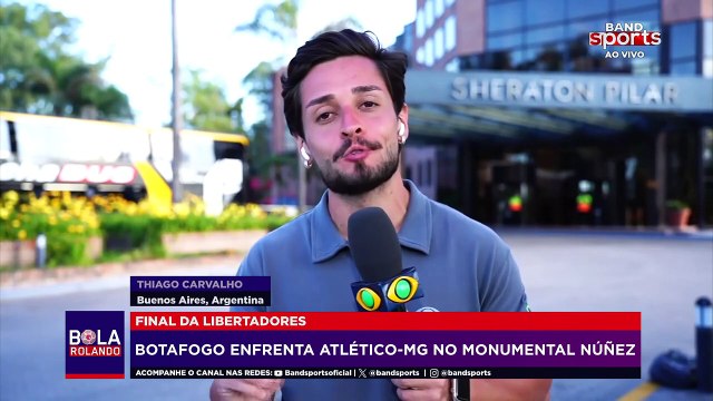 BOTAFOGO X ATLÉTICO-MG: THIAGO CARVALHO DETALHA AS NOVIDADES DOS FINALISTAS DA LIBERTADORES | BOLA ROLANDO